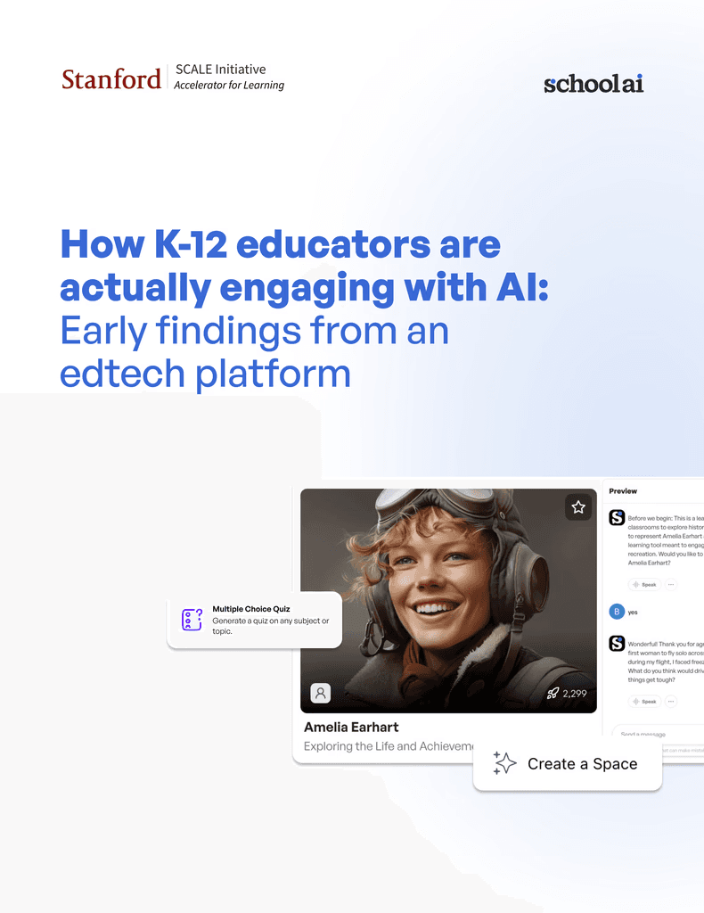 AI use in K-12 classrooms
