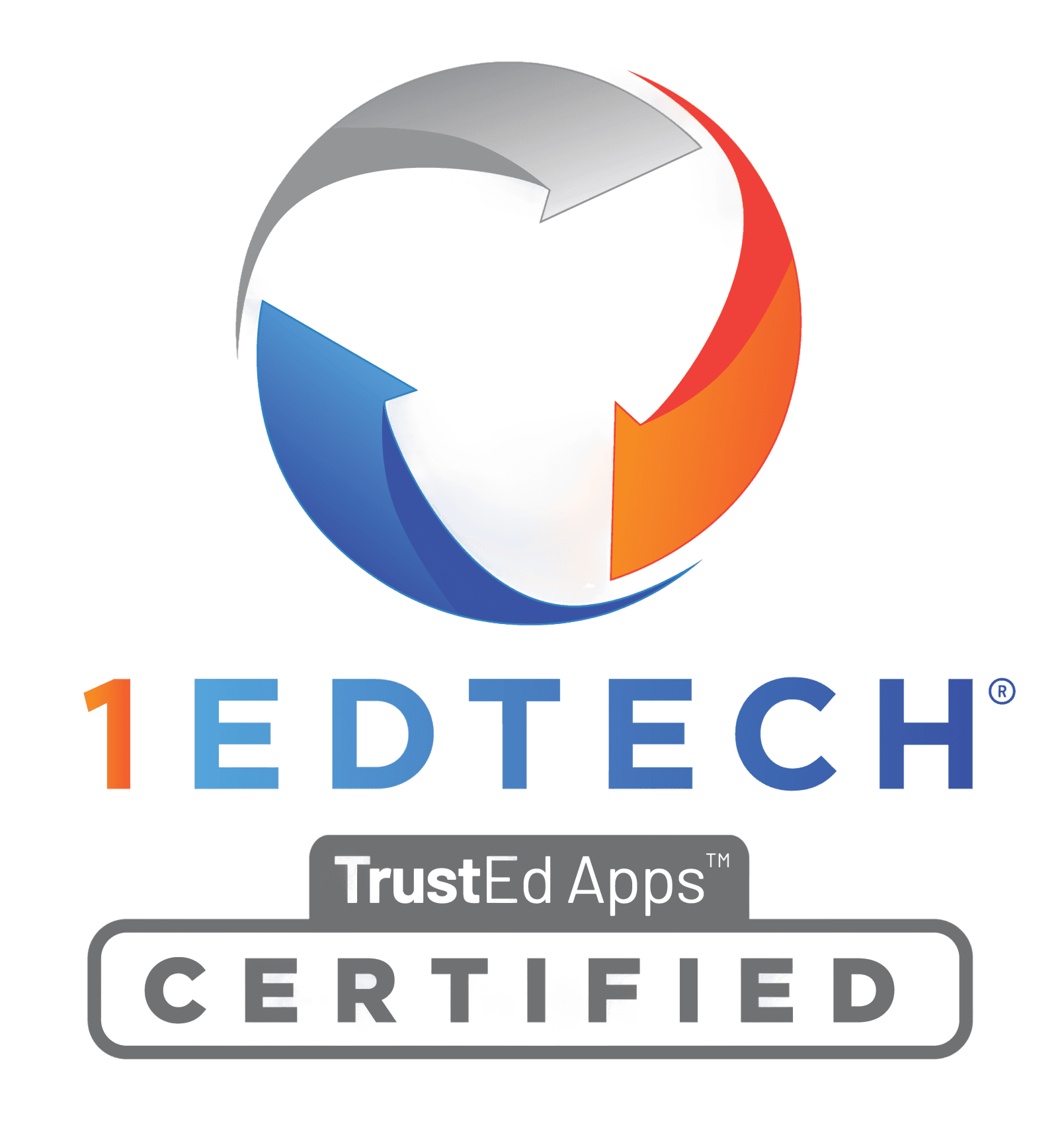 1EdTech TrustEd Apps Certified